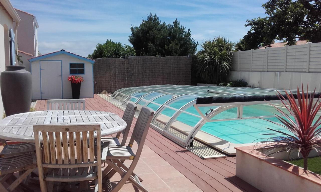 Villa Bord De Mer Spacieuse Piscine Chauffe Privative ブルティニョール・シュル・メール エクステリア 写真