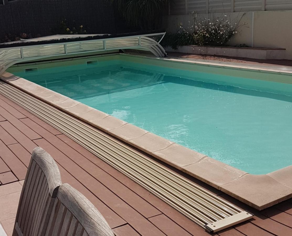 Villa Bord De Mer Spacieuse Piscine Chauffe Privative ブルティニョール・シュル・メール エクステリア 写真